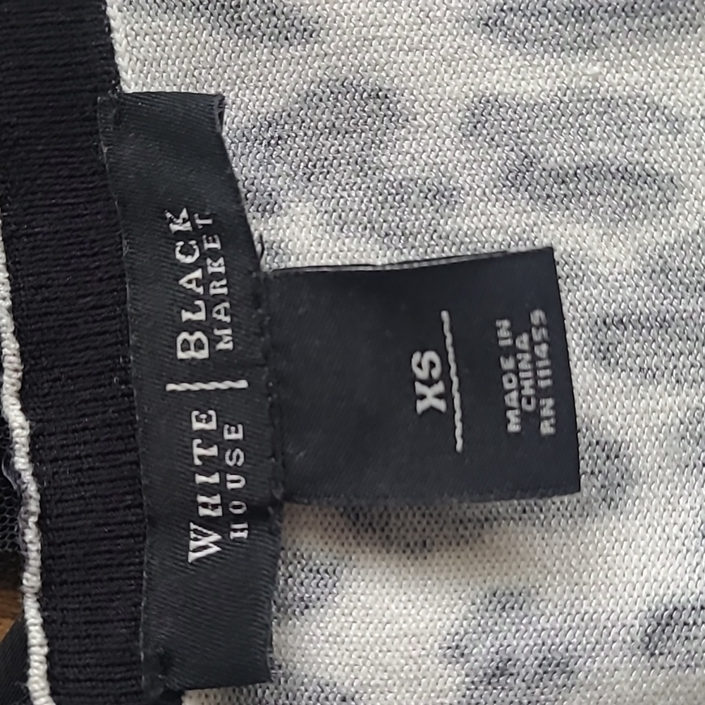 White House Black Market Cheetah Cardigan XS - Picture 8 of 10
